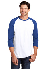 District   Perfect Tri  3/4-Sleeve Raglan. DM136