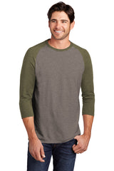 District   Perfect Tri  3/4-Sleeve Raglan. DM136