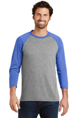 District   Perfect Tri  3/4-Sleeve Raglan. DM136