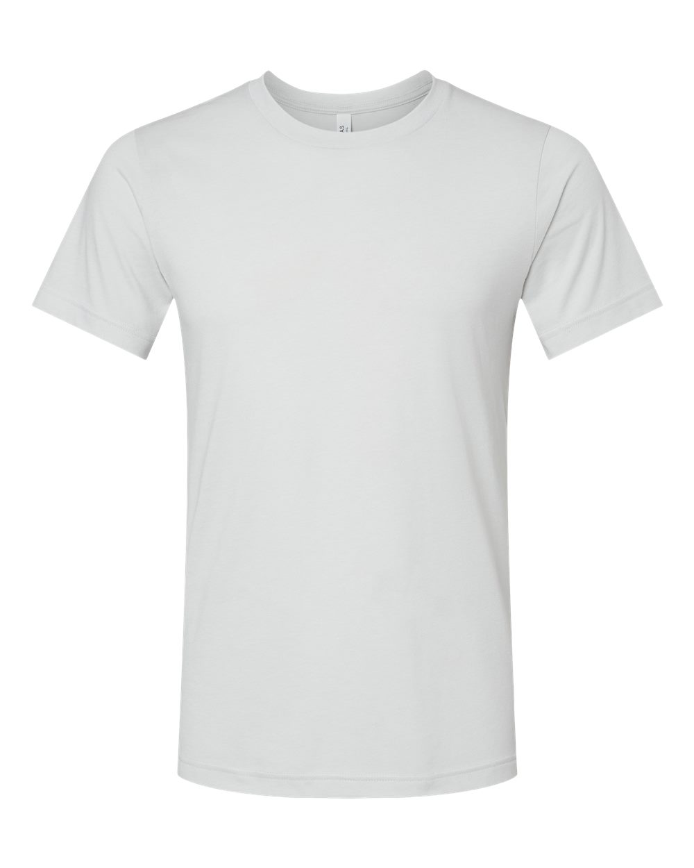 BELLA+CANVAS 3001CVC Heather T-Shirt in Heather Silver