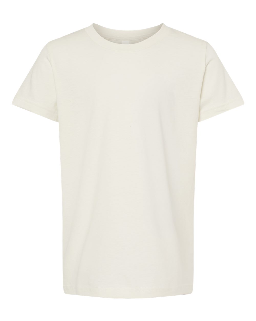 BELLA+CANVAS 3001Y Youth Jersey T-Shirt in Vintage White