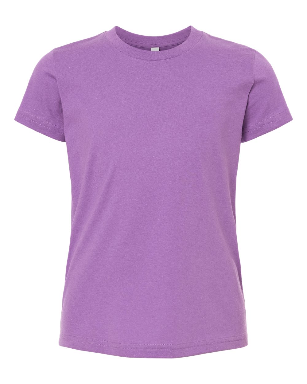 BELLA+CANVAS 3001Y Youth Jersey T-Shirt in Royal Purple