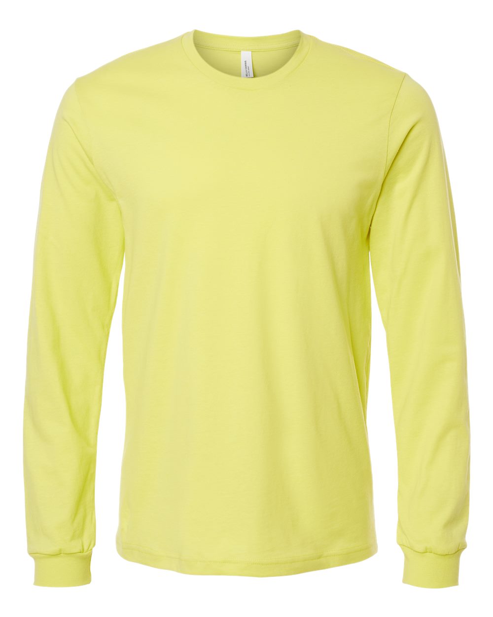 BELLA+CANVAS 3501 Jersey Long Sleeve T-Shirt in Strobe