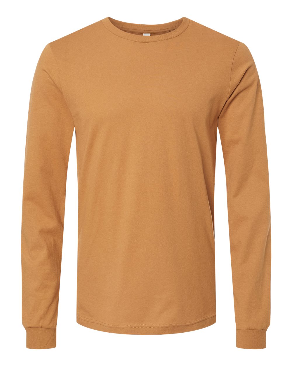 BELLA+CANVAS 3501 Jersey Long Sleeve T-Shirt in Toast