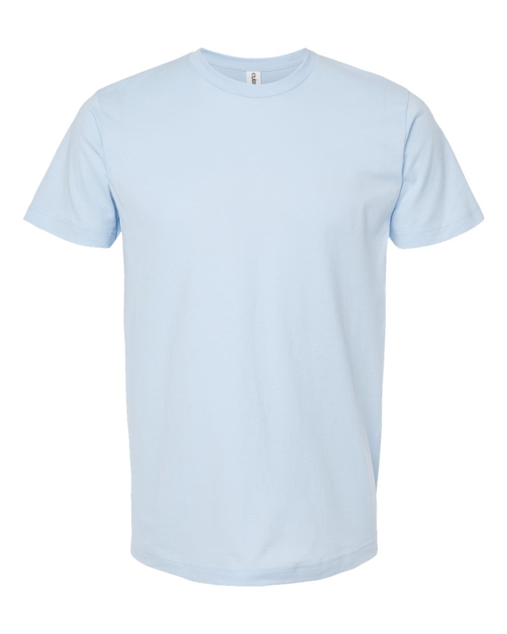 Tultex 202 Fine Jersey T-Shirt in Baby Blue