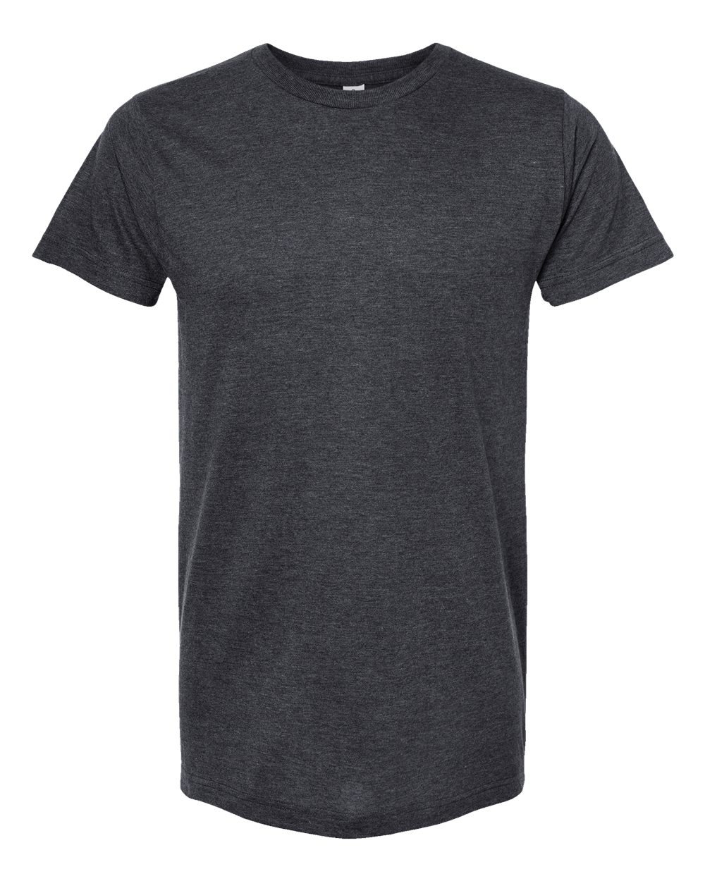 Tultex 202 Fine Jersey T-Shirt in Heather Graphite