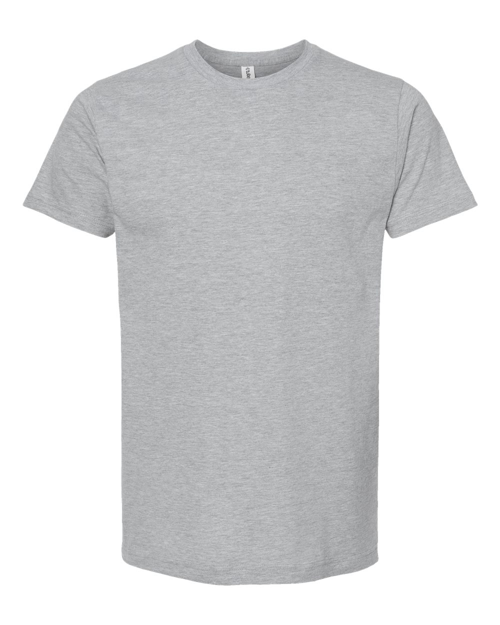 Tultex 202 Fine Jersey T-Shirt in Heather Grey