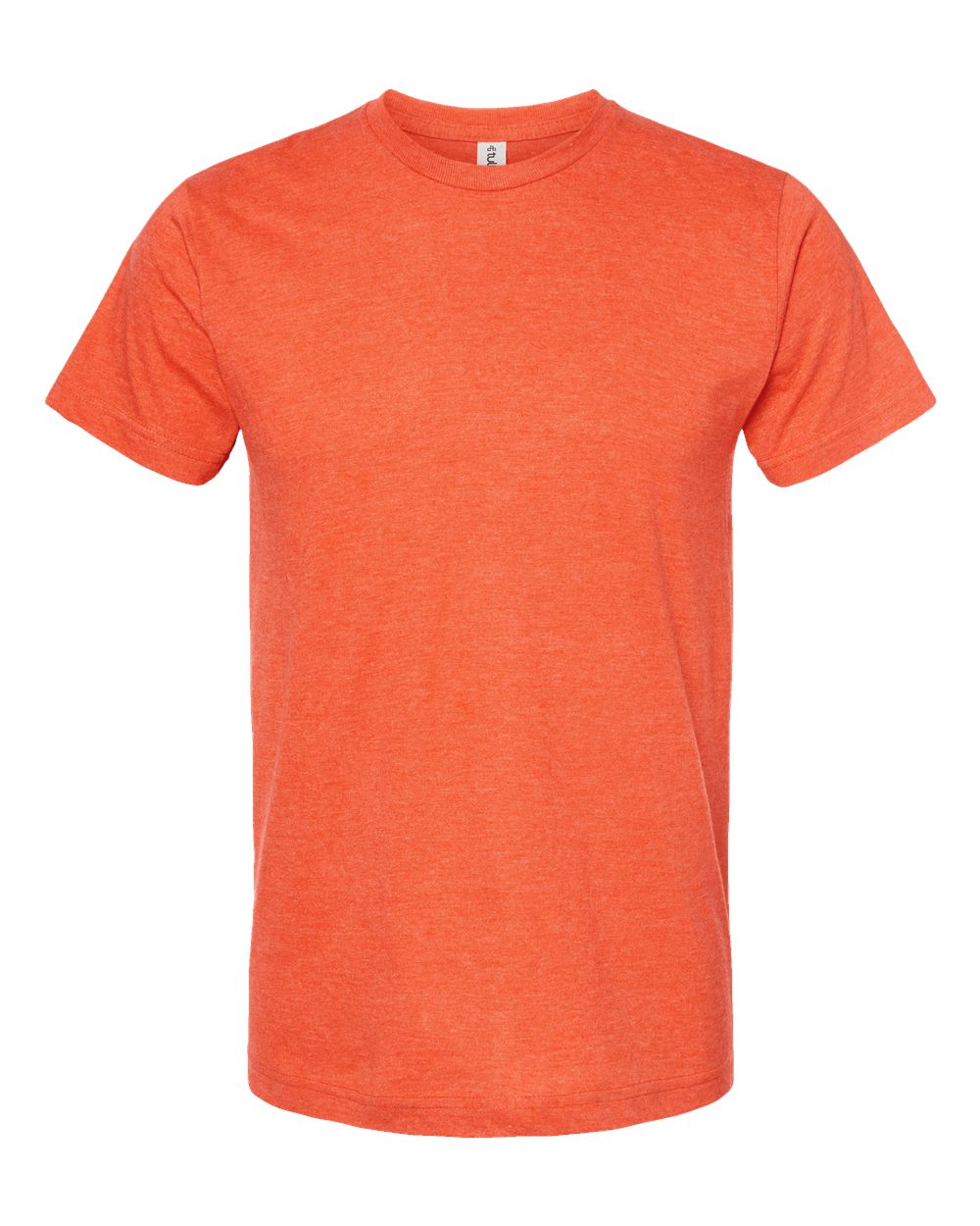 Tultex 202 Fine Jersey T-Shirt in Heather Orange