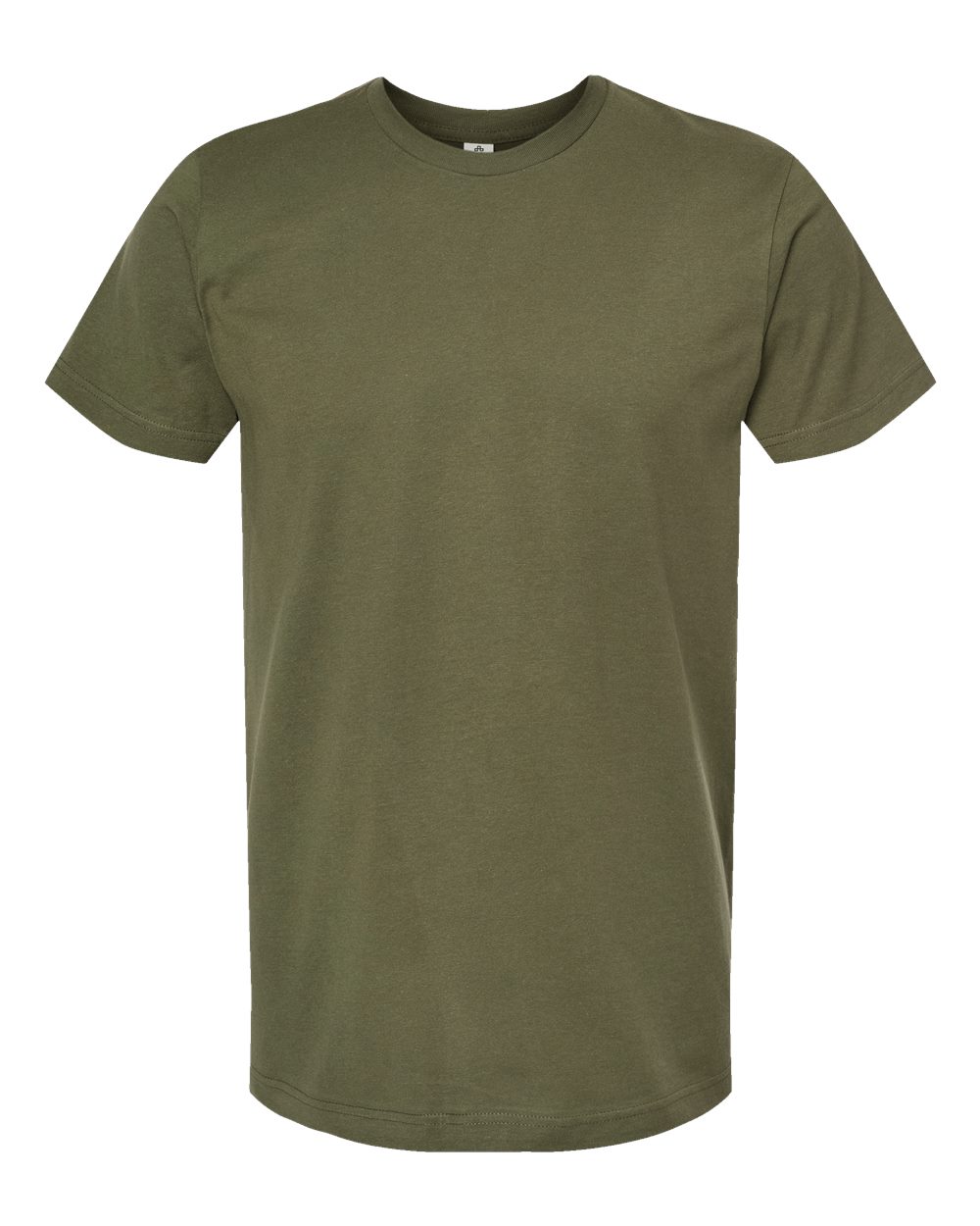 Tultex 202 Fine Jersey T-Shirt in Military Green