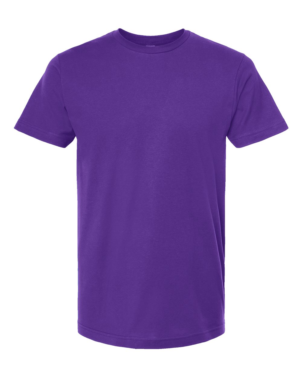 Tultex 202 Fine Jersey T-Shirt in Purple