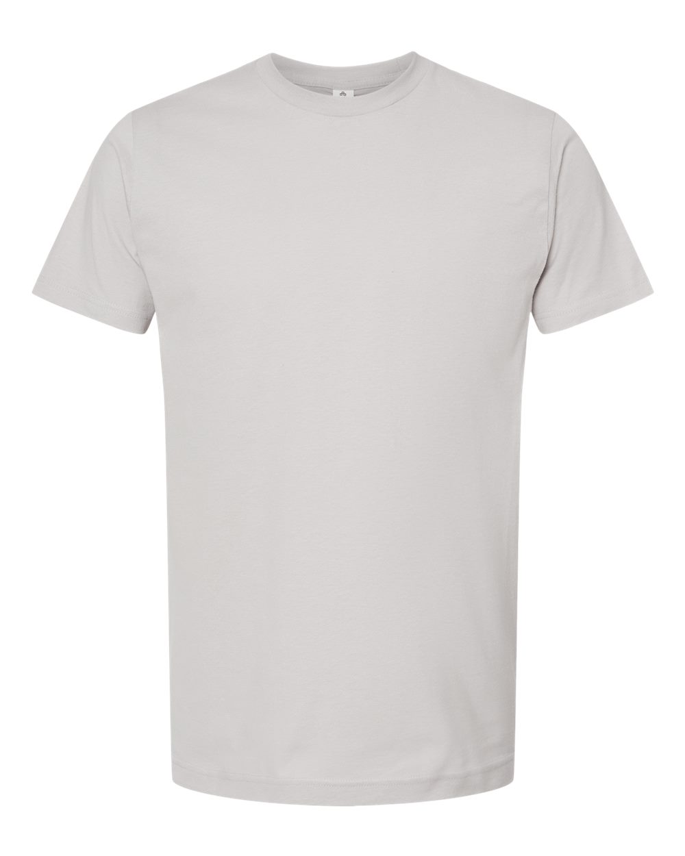 Tultex 202 Fine Jersey T-Shirt in Silver