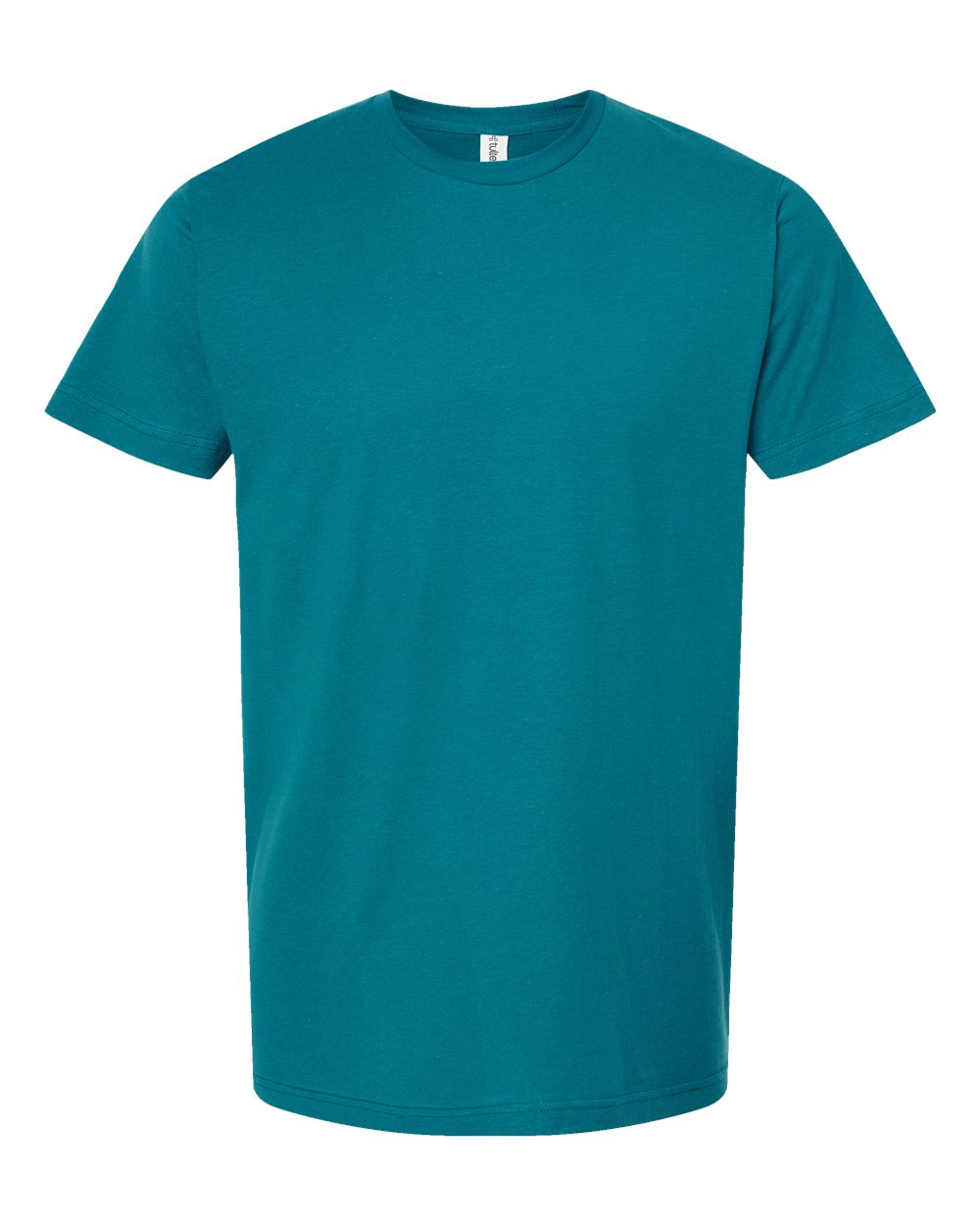 Tultex 202 Fine Jersey T-Shirt in Teal