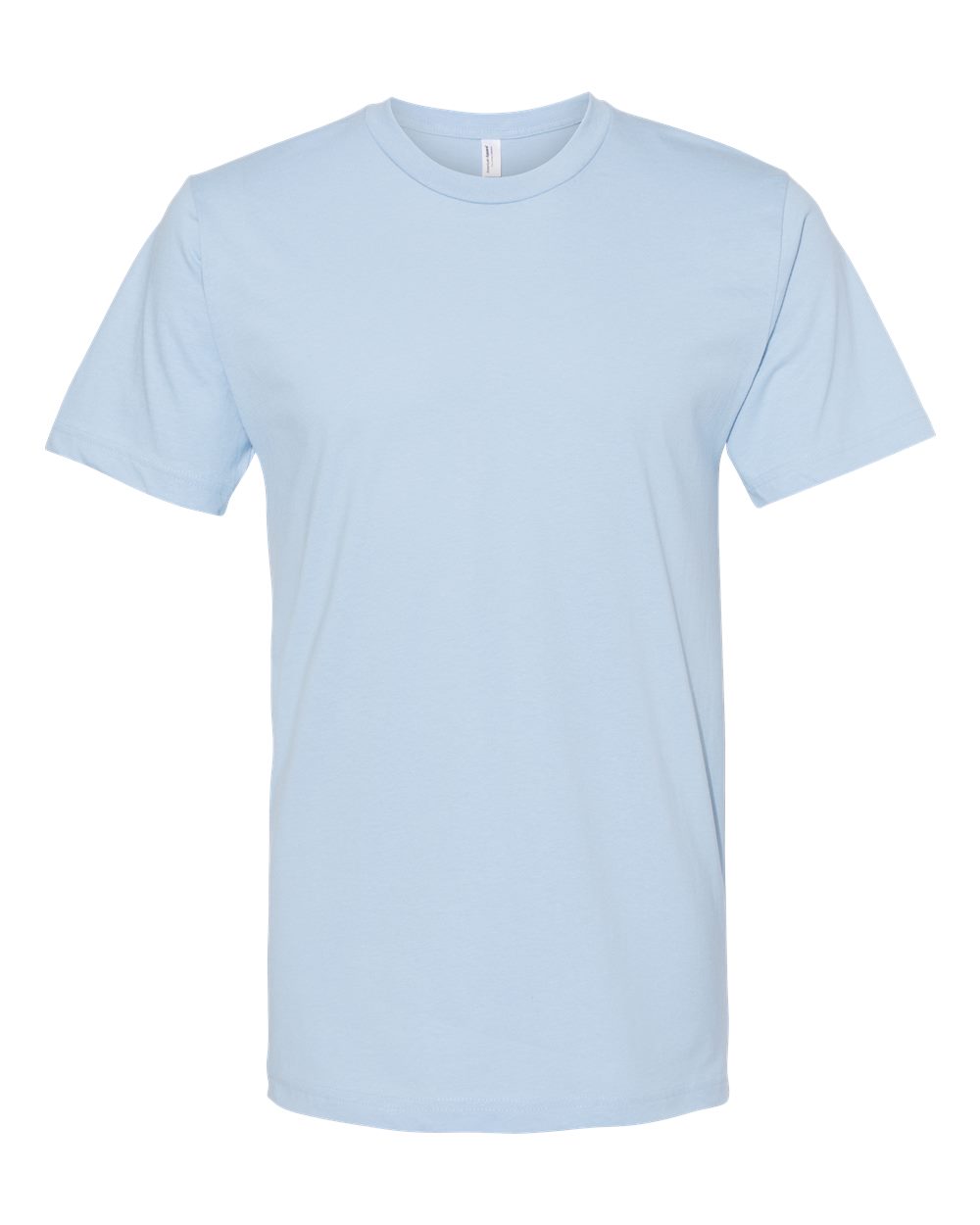 American Apparel 2001 Fine Jersey T-Shirt in Powder Blue