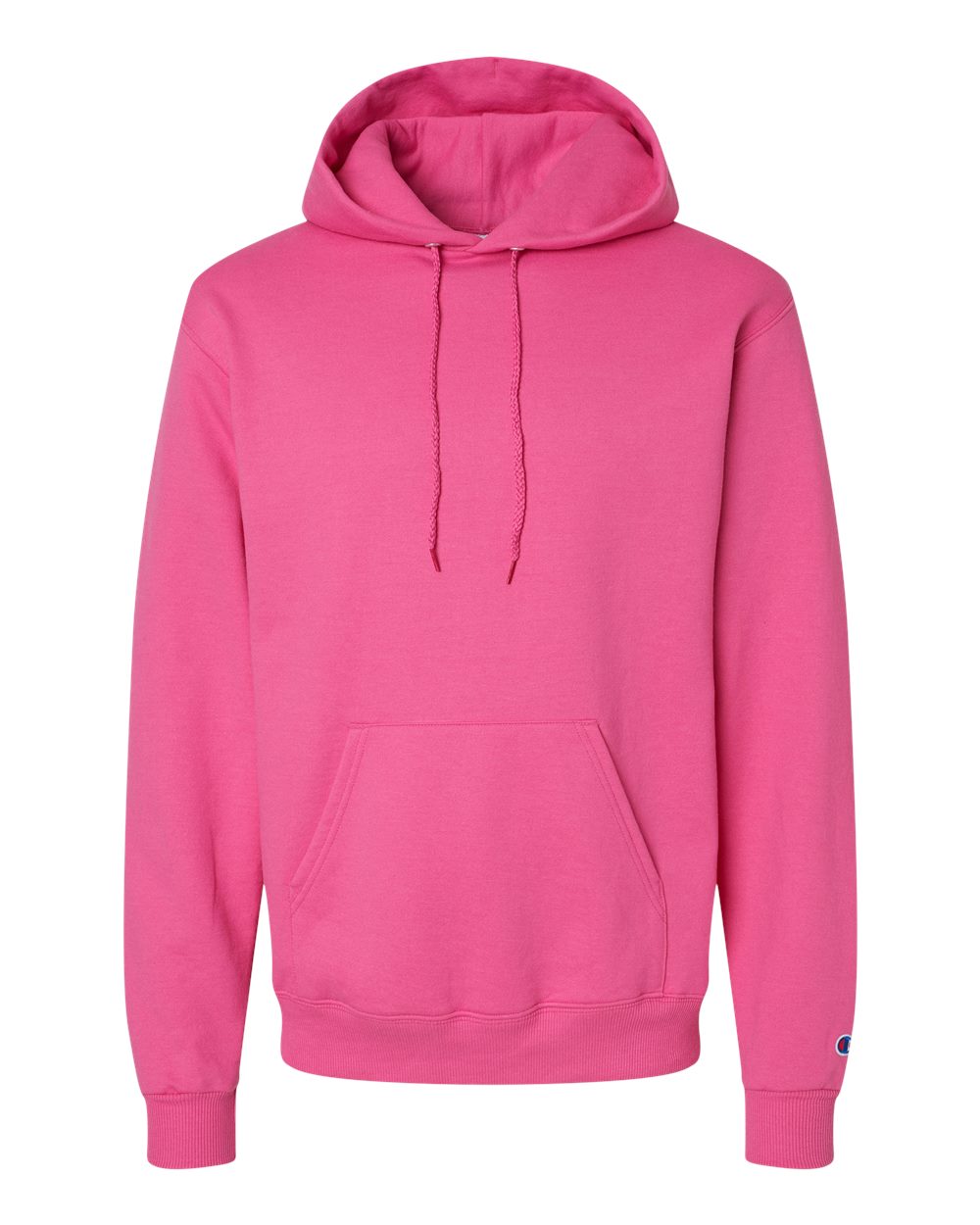 Champion Powerblend Hooded Sweatshirt S700 in Wow Pink