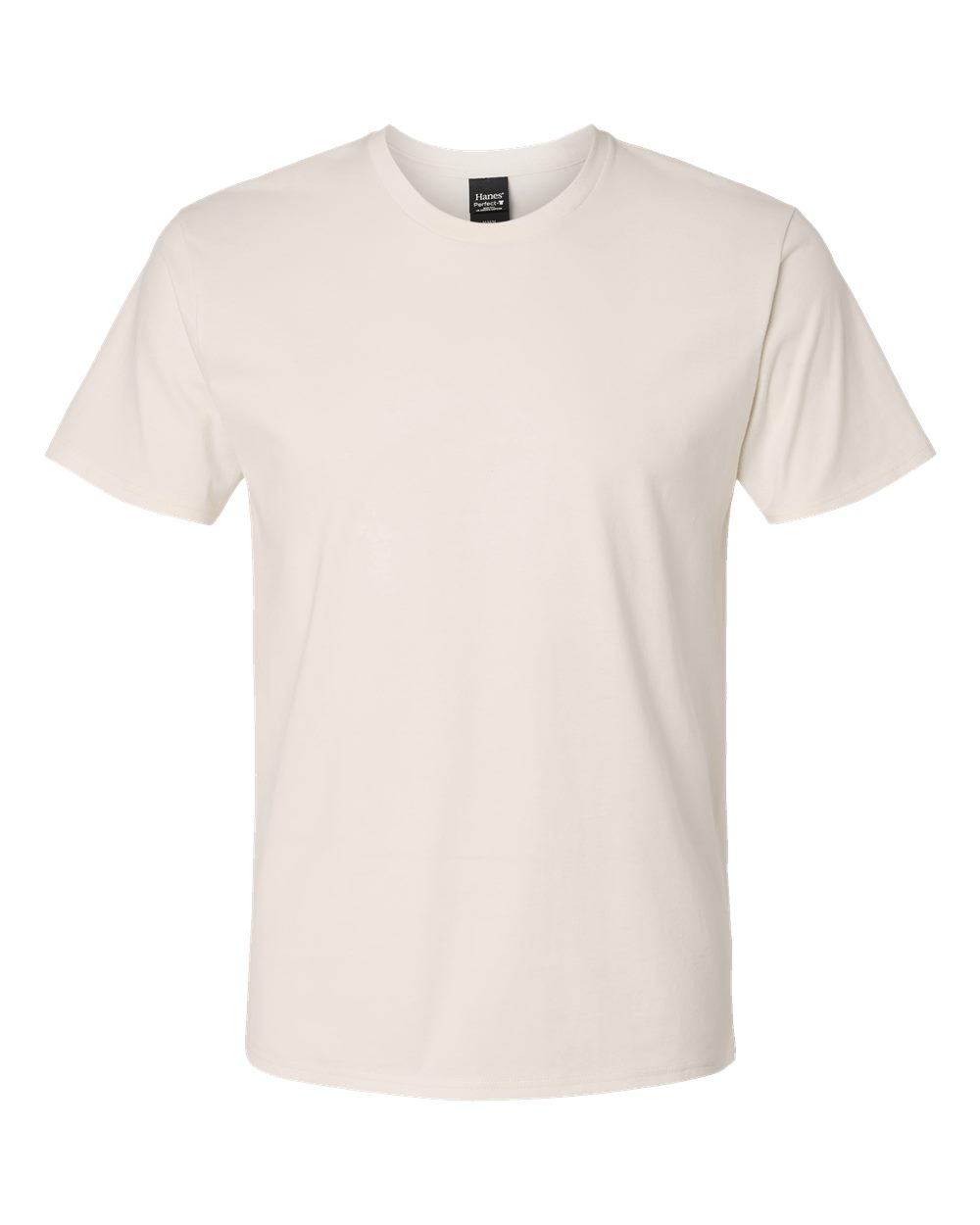 Hanes 4980 Perfect-T Ringspun T-Shirt in Parchment
