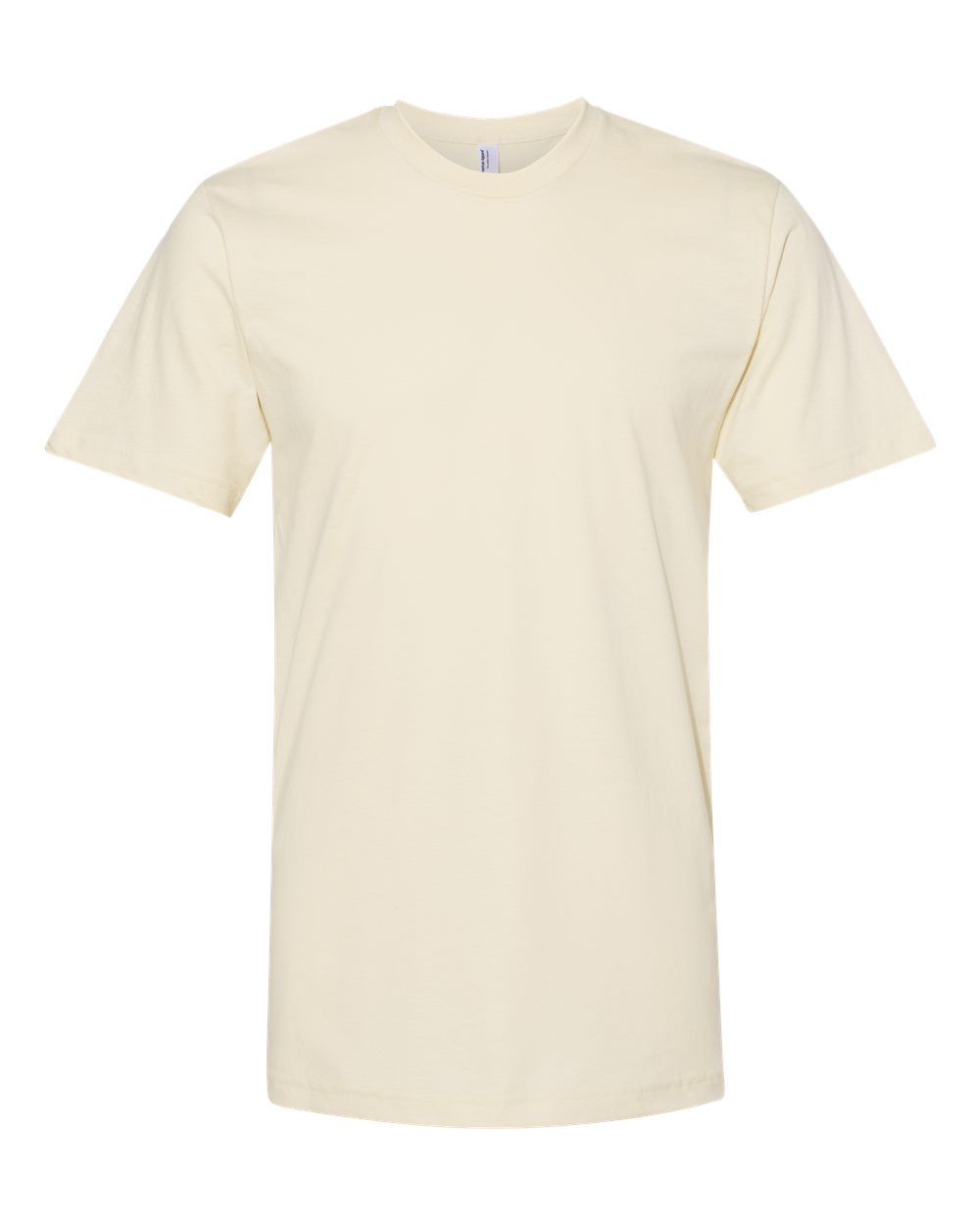 American Apparel 2001 Fine Jersey T-Shirt in Cream