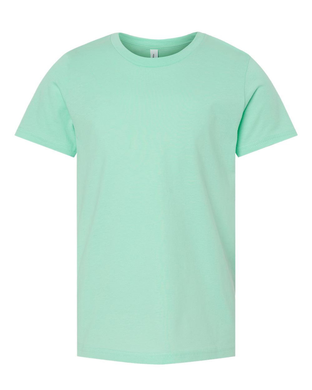 BELLA+CANVAS 3001Y Youth Jersey T-Shirt in Mint