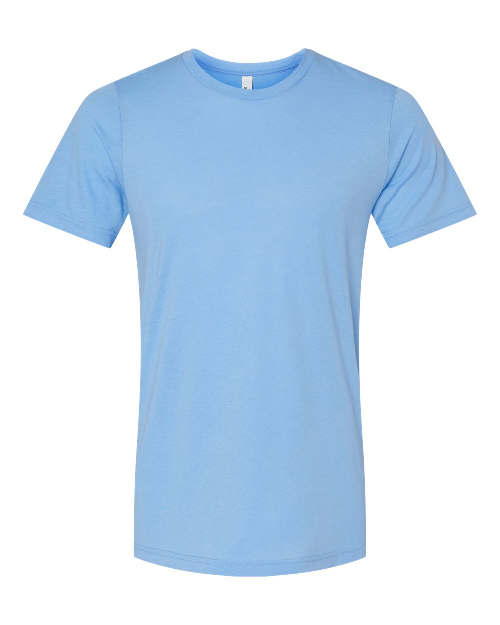 BELLA+CANVAS 3413 Triblend T-Shirt in Solid Blue Triblend
