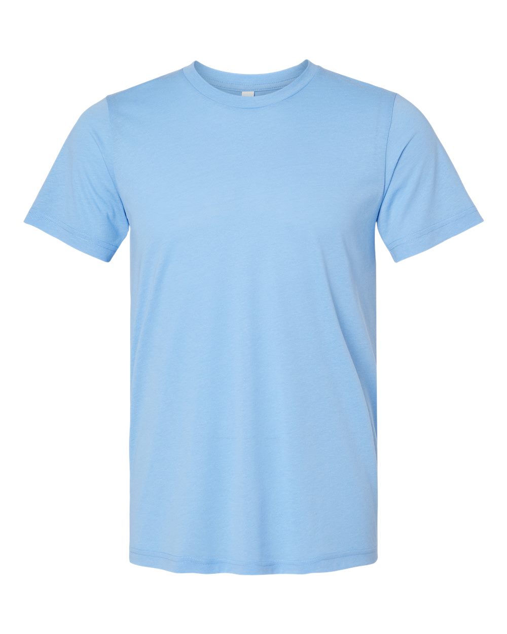BELLA+CANVAS 3413 Triblend T-Shirt in Solid Carolina Blue Triblend