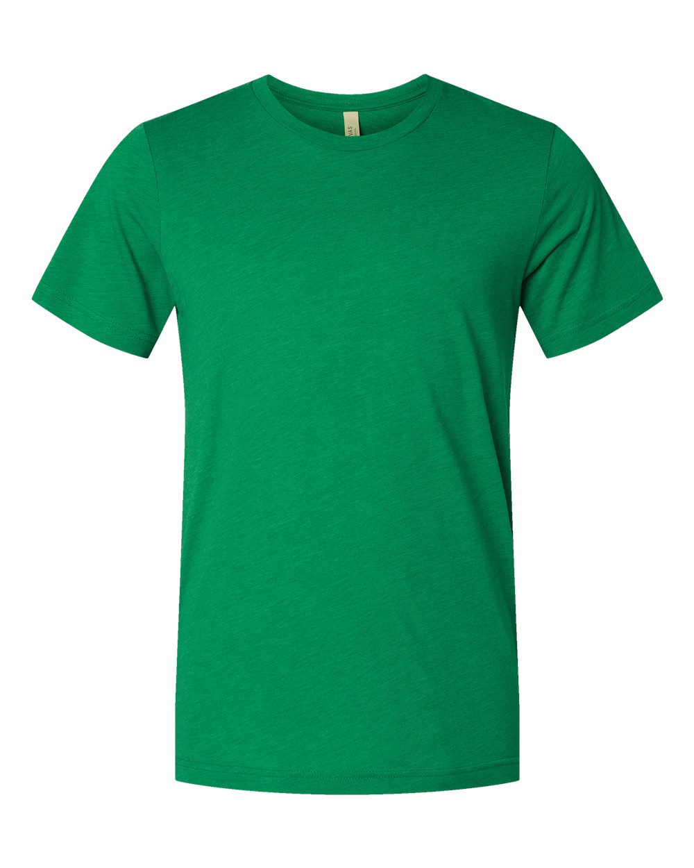 BELLA+CANVAS 3413 Triblend T-Shirt in Solid Kelly Triblend