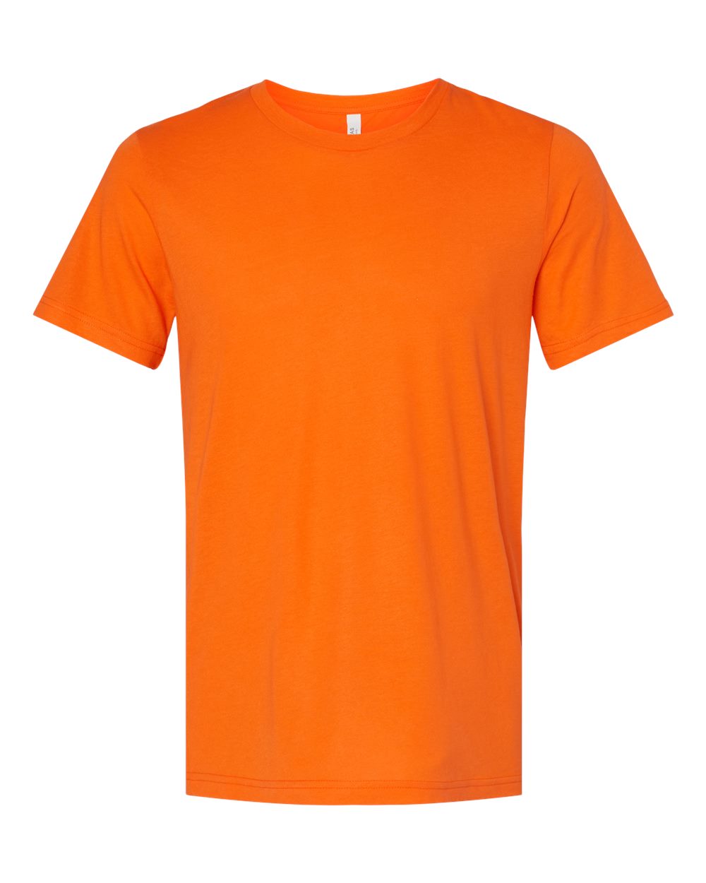 BELLA+CANVAS 3413 Triblend T-Shirt in Solid Orange Triblend