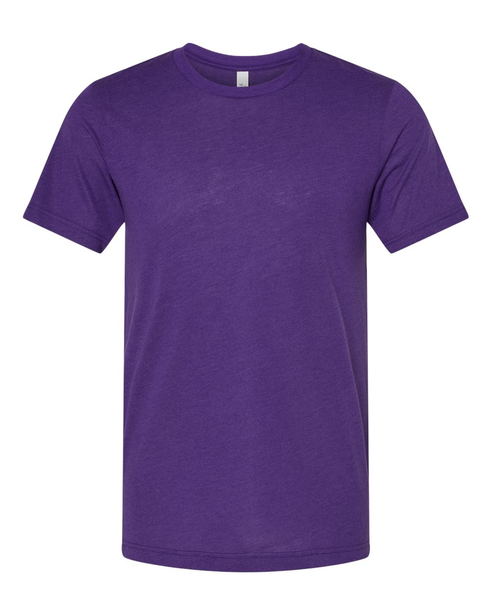 BELLA+CANVAS 3413 Triblend T-Shirt in Solid Team Purple Triblend