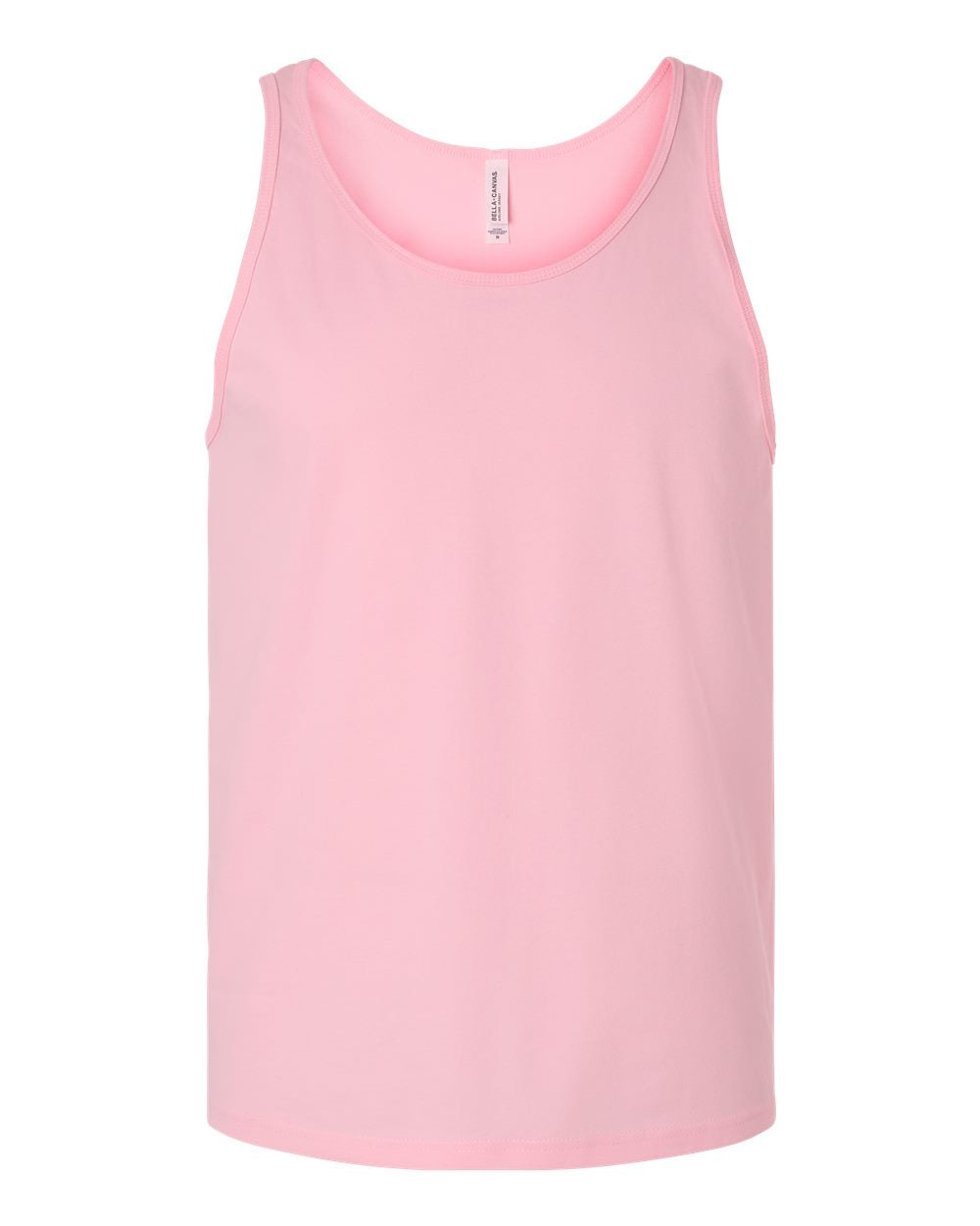 BELLA+CANVAS 3480 Unisex Jersey Tank in Pink