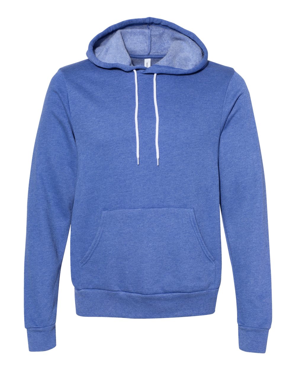 BELLA+CANVAS Sponge Fleece Pullover Hoodie 3719 in Heather Columbia Blue