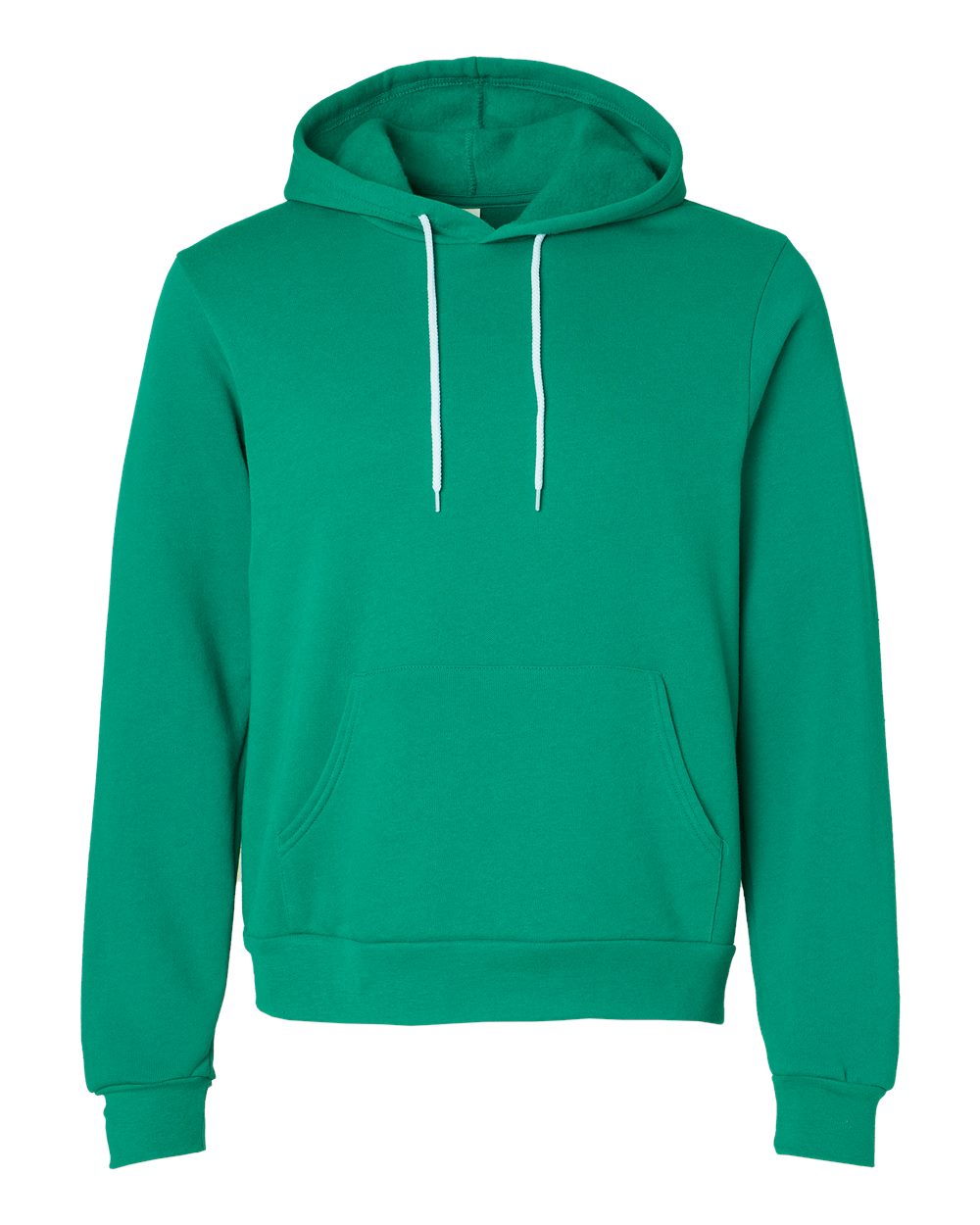 BELLA+CANVAS Sponge Fleece Pullover Hoodie 3719 in Kelly