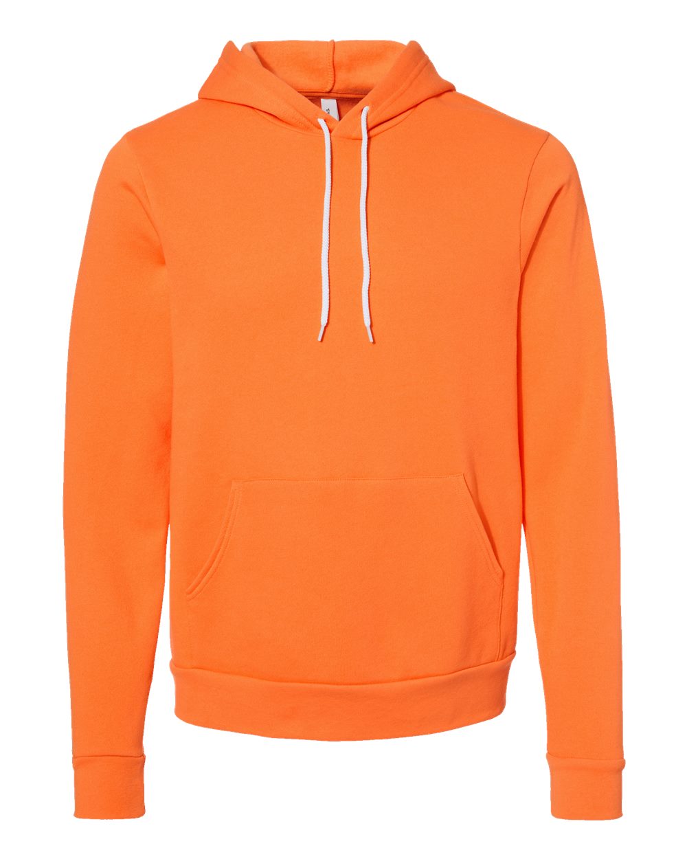 BELLA+CANVAS Sponge Fleece Pullover Hoodie 3719 in Orange
