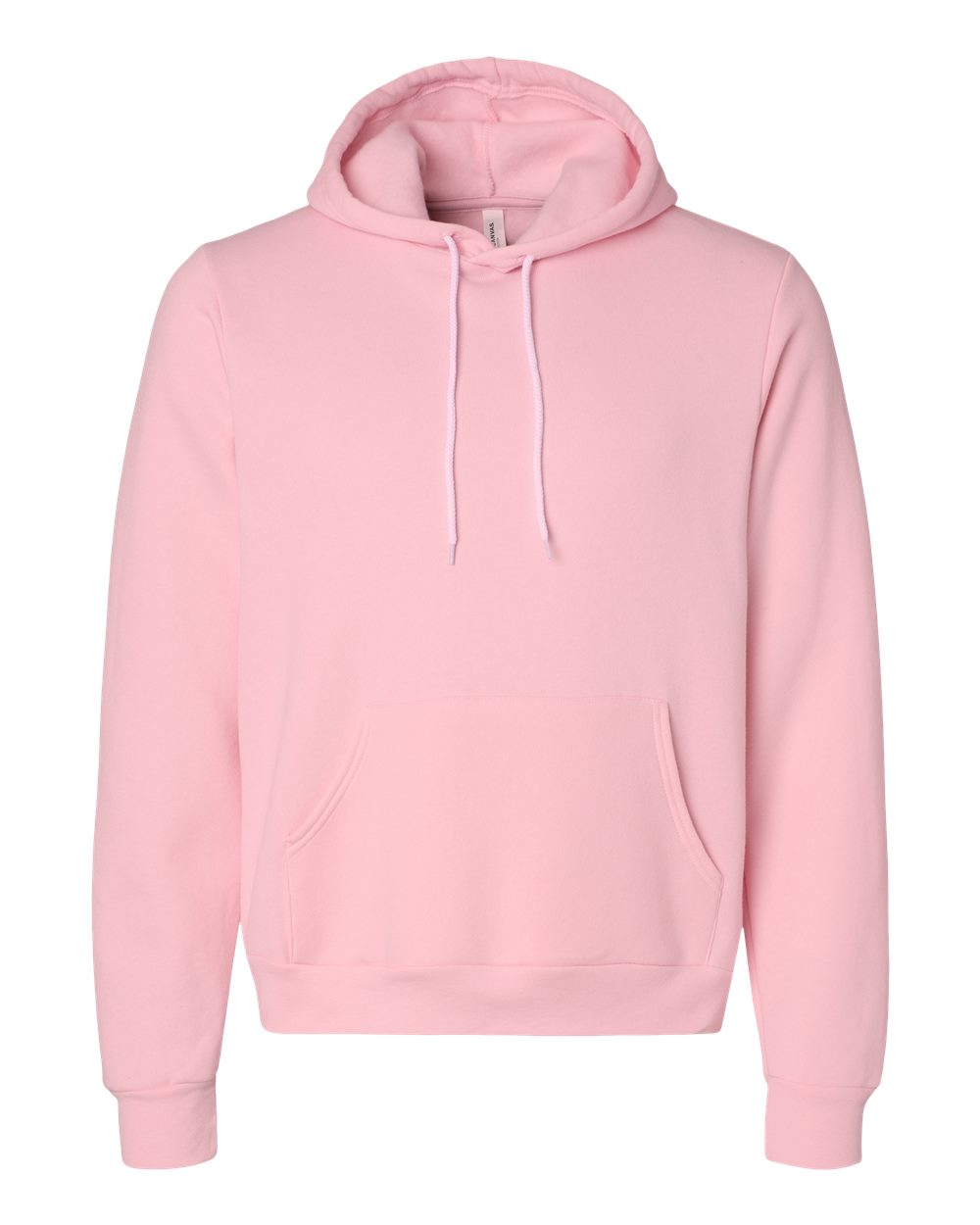 BELLA+CANVAS Sponge Fleece Pullover Hoodie 3719 in Pink