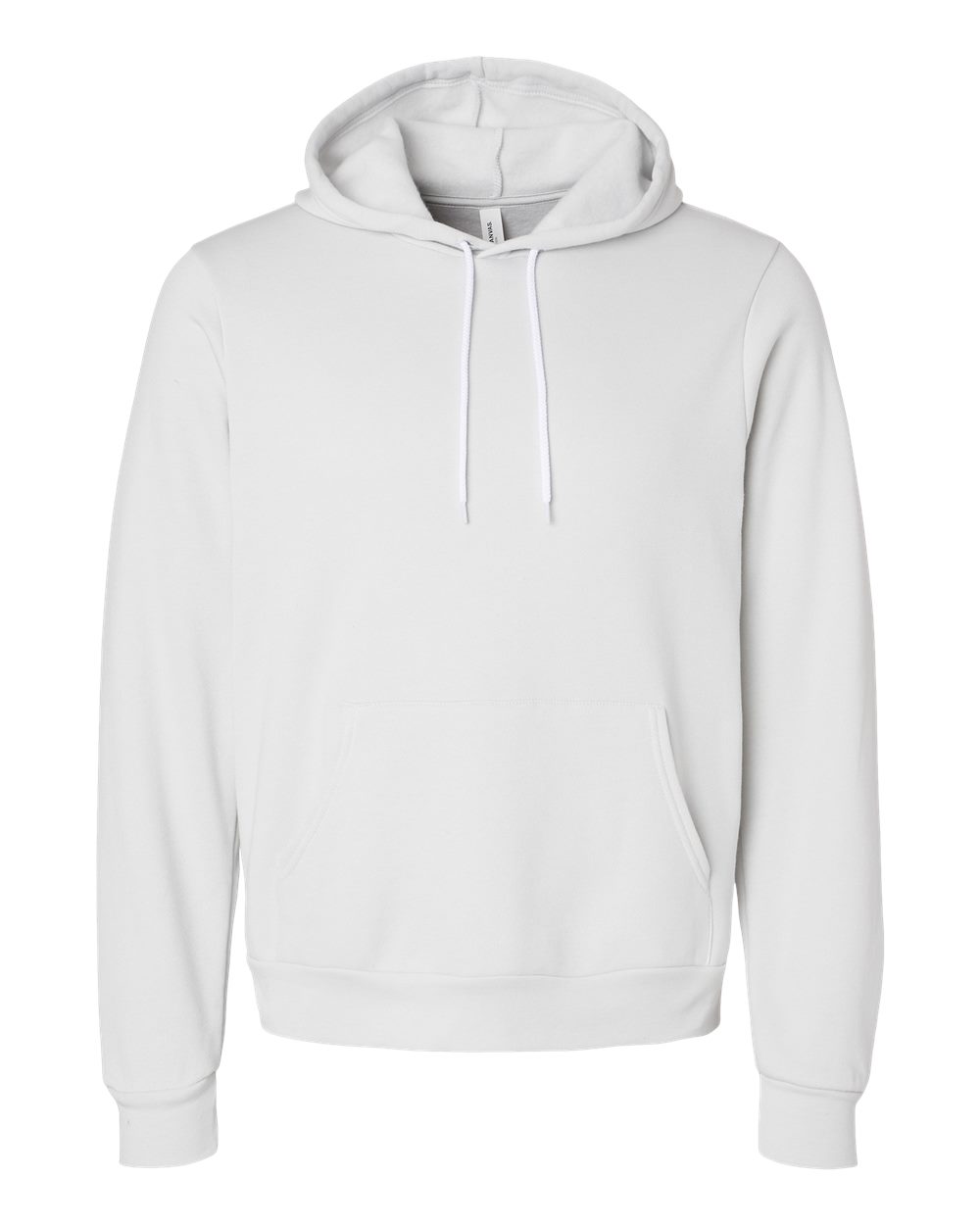 BELLA+CANVAS Sponge Fleece Pullover Hoodie 3719 in Silver