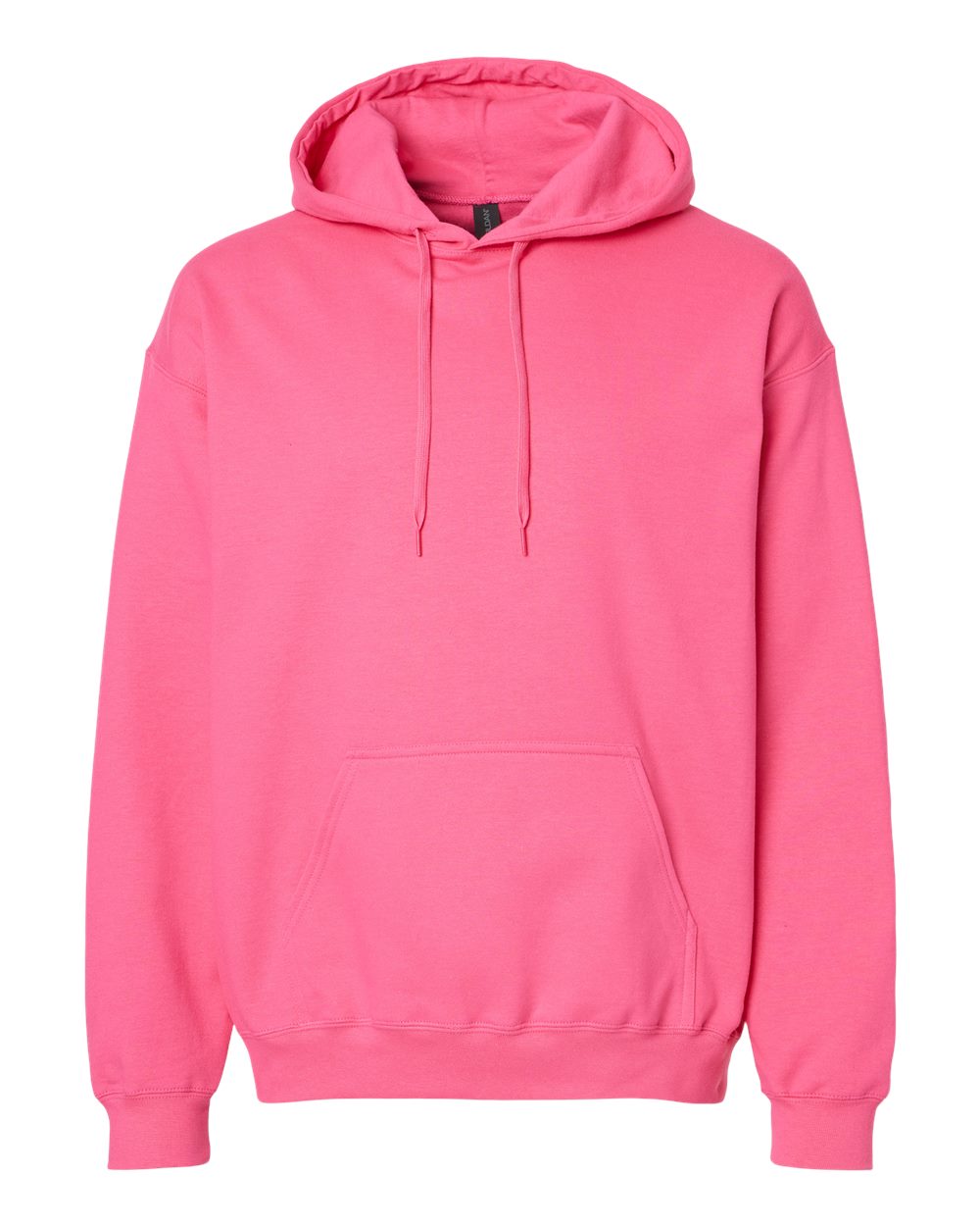 Gildan Softstyle Midweight Hooded Sweatshirt SF500 in Pink Lemonade
