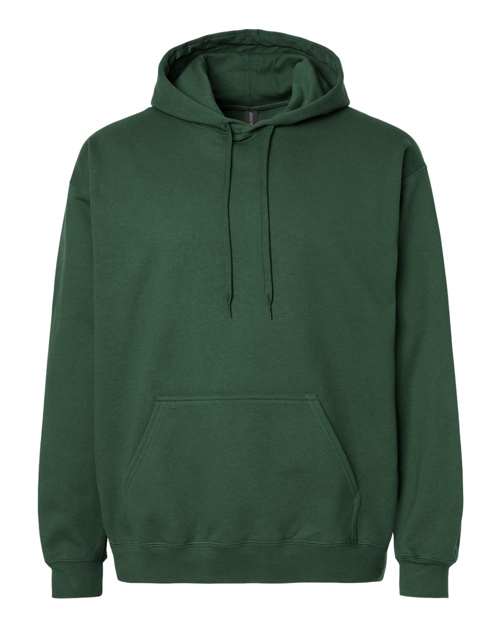 Gildan Softstyle Midweight Hooded Sweatshirt SF500 in Forest Green