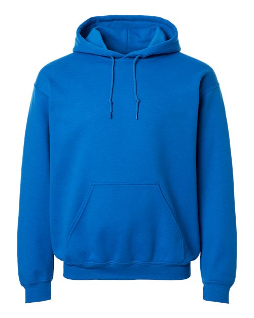 Gildan 18500 hooded sweatshirt in Neon Blue