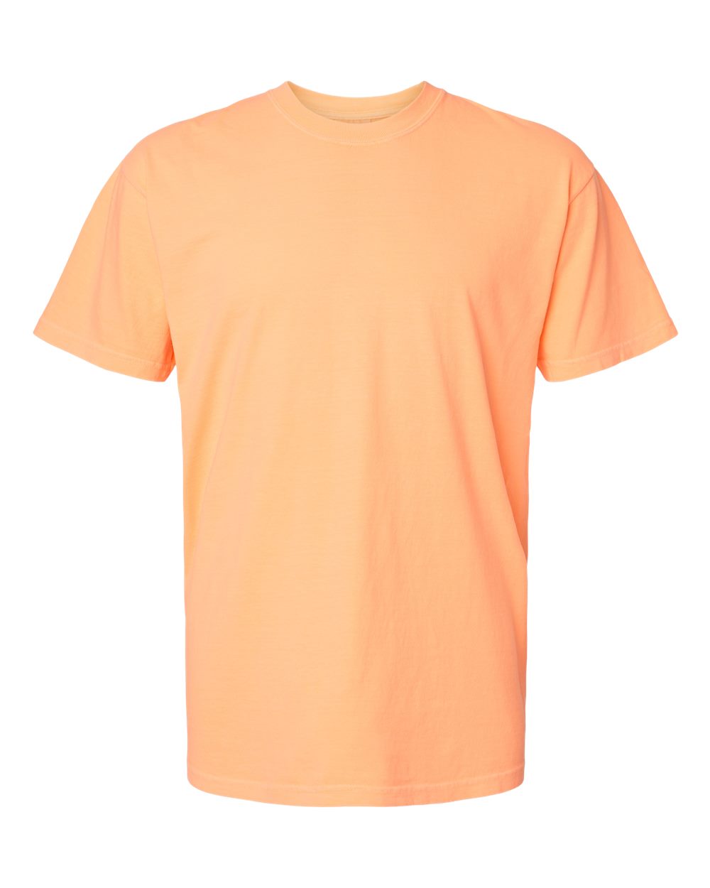 Comfort Colors 1717 Garment-Dyed Heavyweight T-Shirt in Neon Cantaloupe
