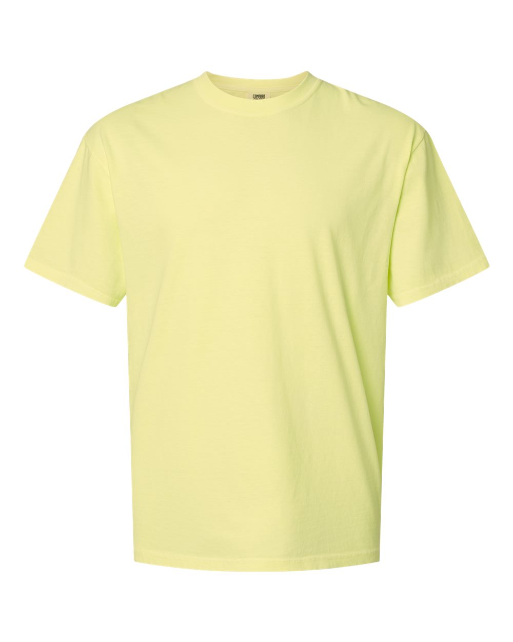 Comfort Colors 1717 Garment-Dyed Heavyweight T-Shirt in Neon Lemon