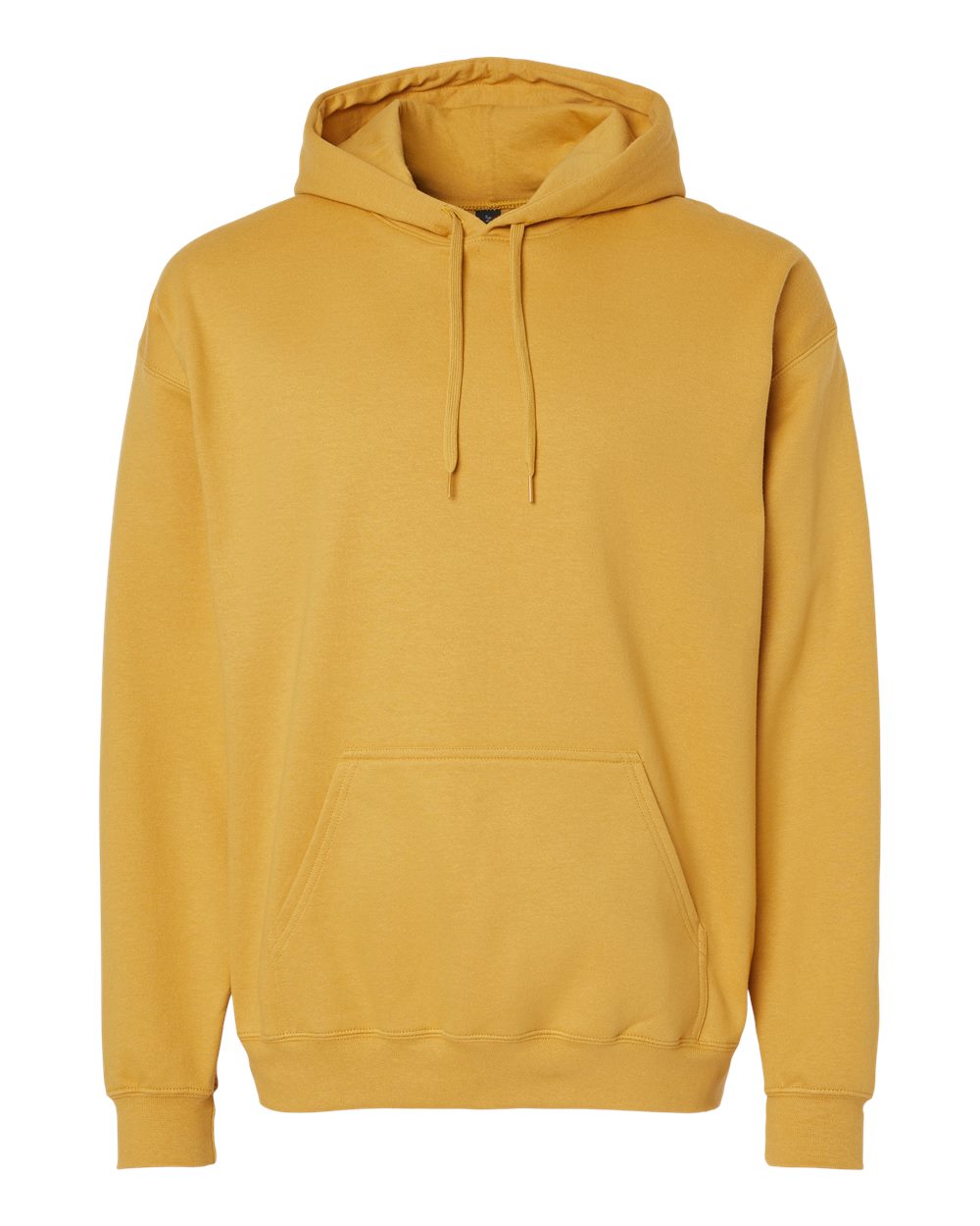 Gildan Softstyle Midweight Hooded Sweatshirt SF500 in Mustard