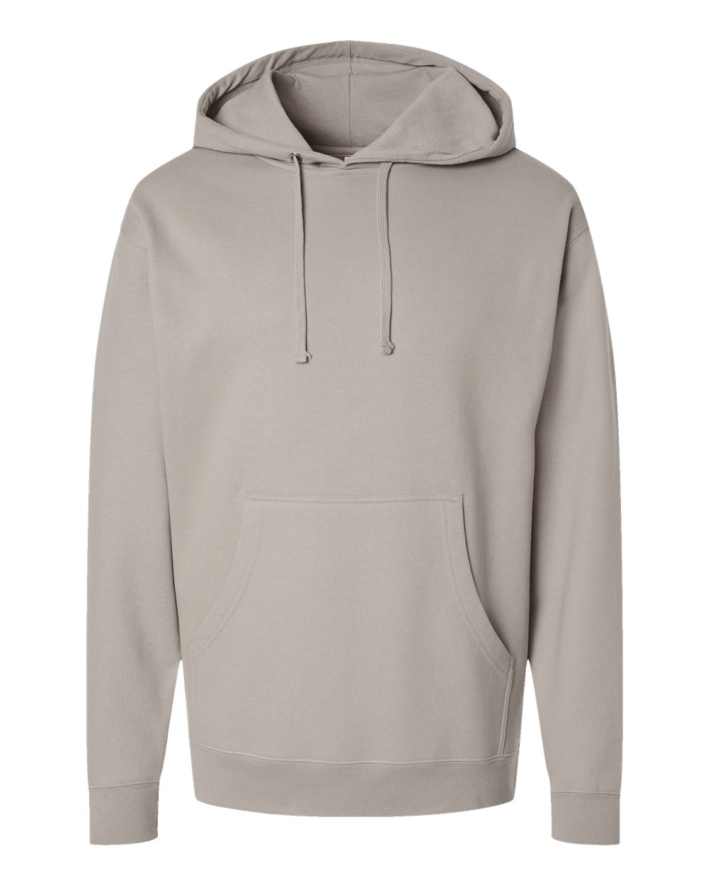 Independent Trading Co. Midweight Hooded Sweatshirt SS4500 in Cement