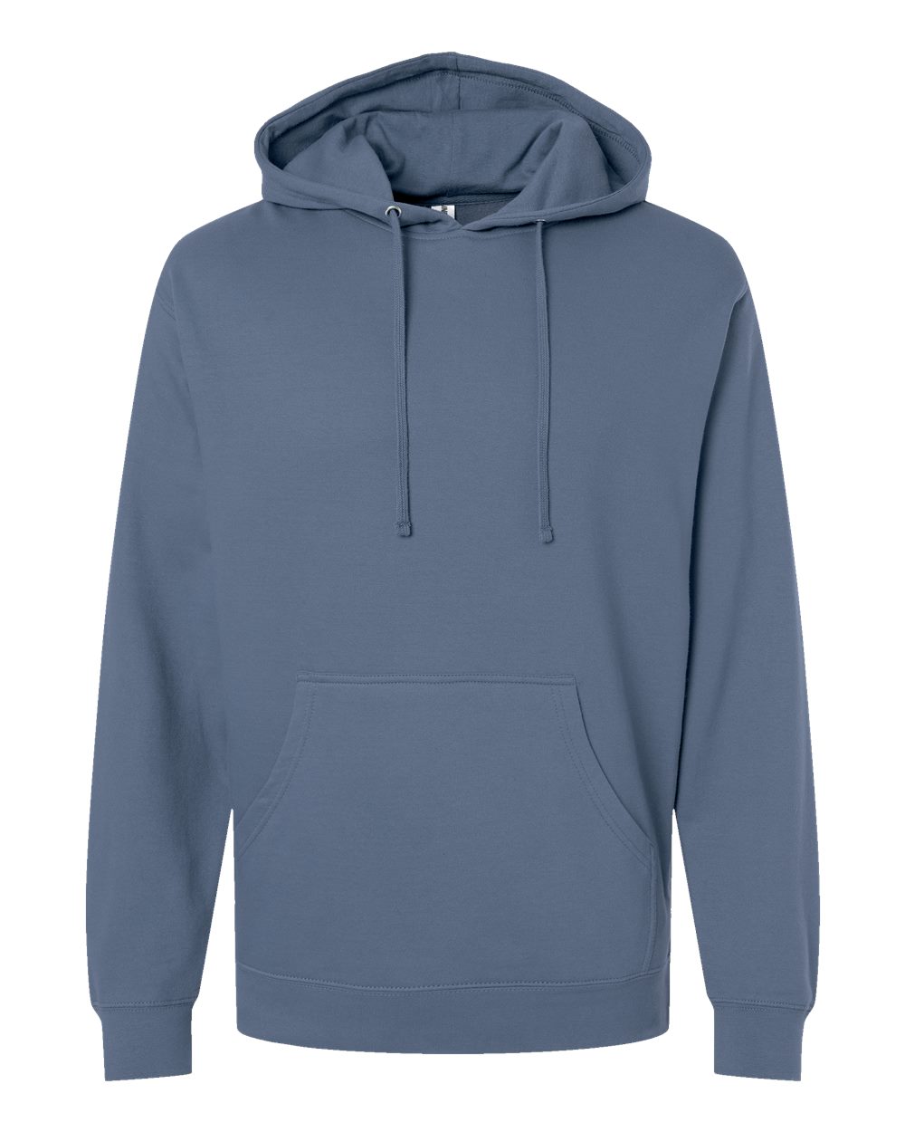 Independent Trading Co. Midweight Hooded Sweatshirt SS4500 in Storm Blue