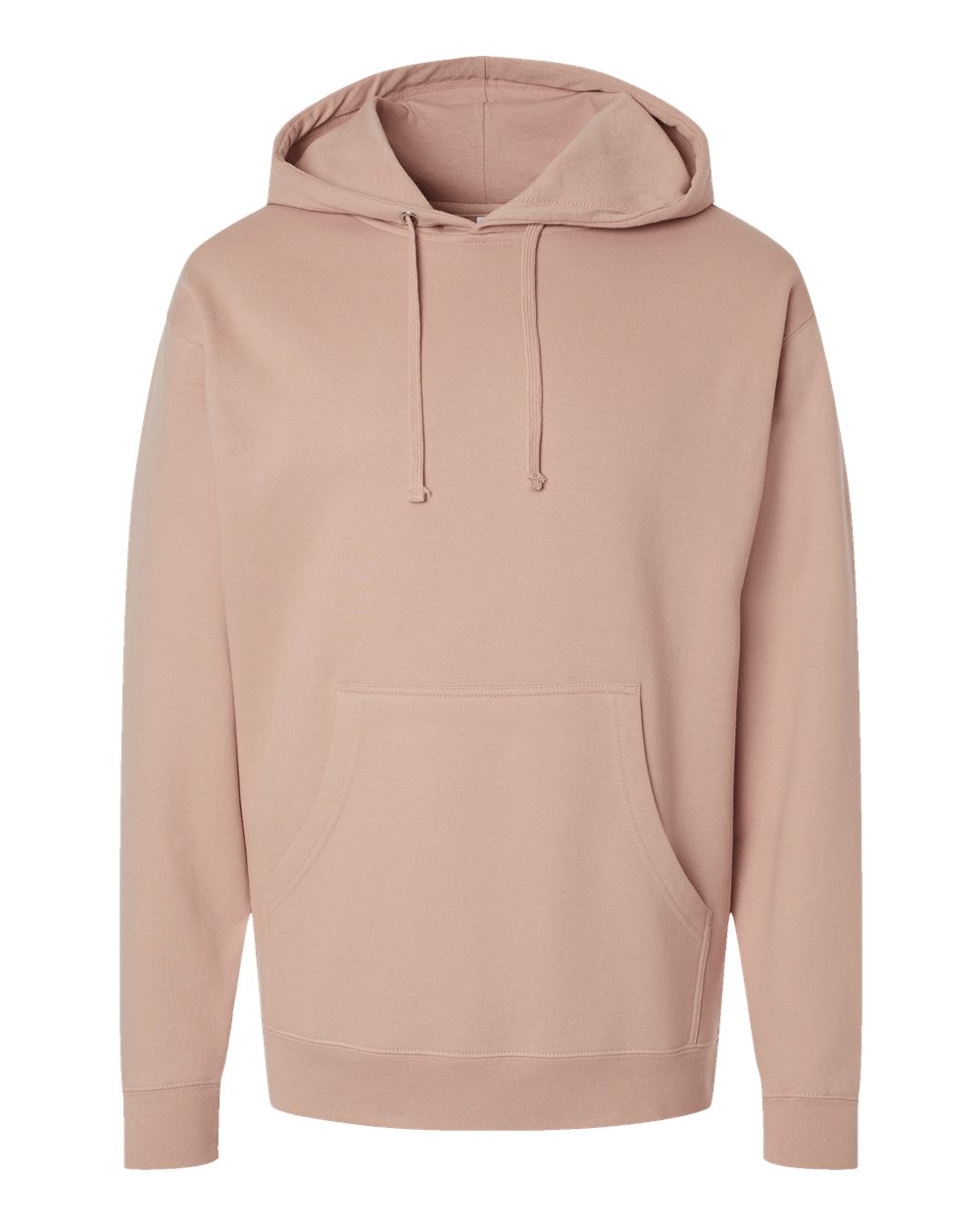 Independent Trading Co. Midweight Hooded Sweatshirt SS4500 in Dusty Pink
