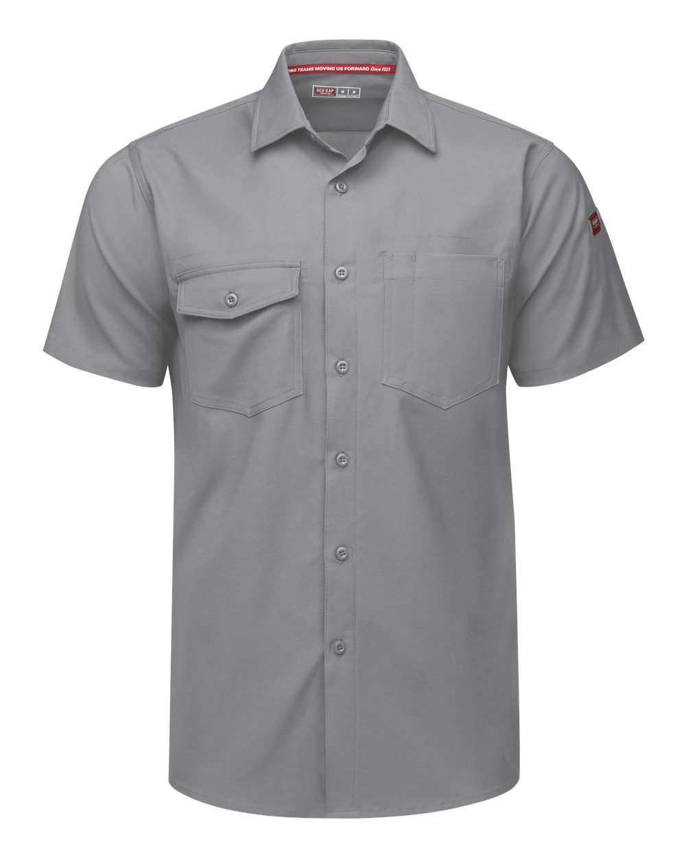 Red Kap TSM2T Tall Cooling Work Shirt - Gravel