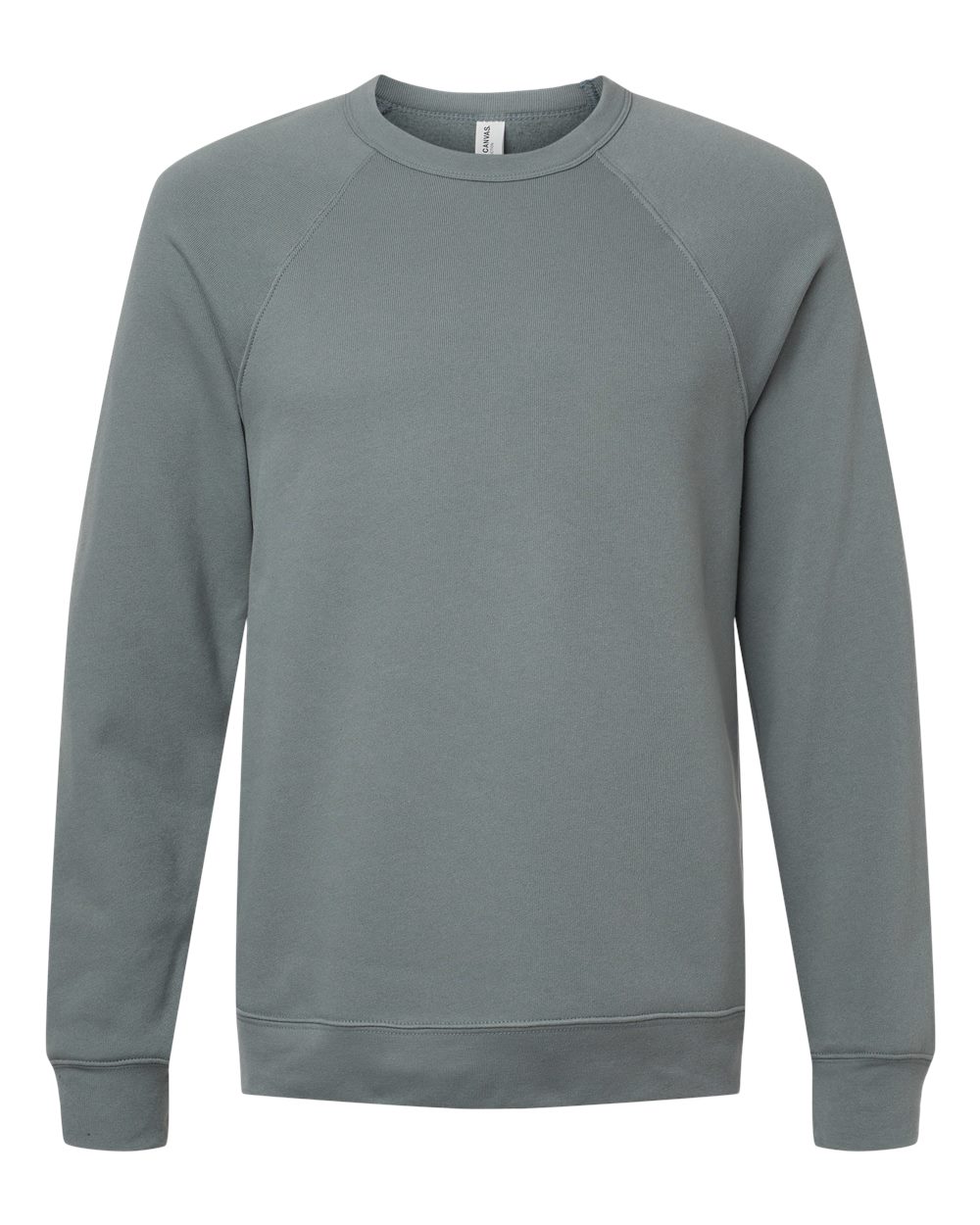 BELLA+CANVAS Sponge Fleece Raglan Crewneck 3901 in Blue Storm