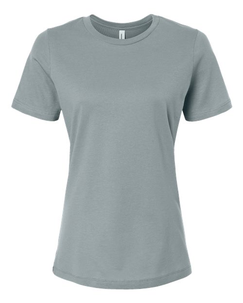 BELLA+CANVAS 6400 Women's Relaxed Jersey T-Shirt in Blue Storm