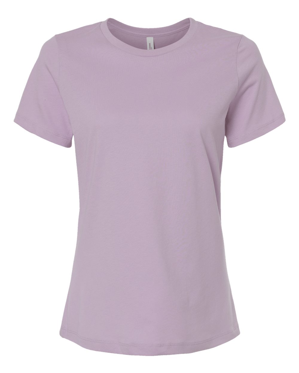 BELLA+CANVAS 6400 Women's Relaxed Jersey T-Shirt in Light Violet