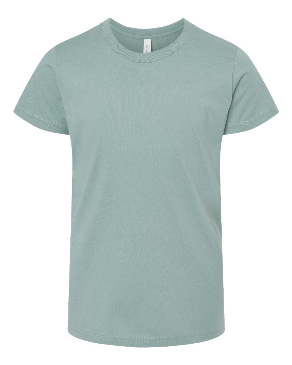BELLA+CANVAS 3001Y Youth Jersey T-Shirt in Dusty Blue