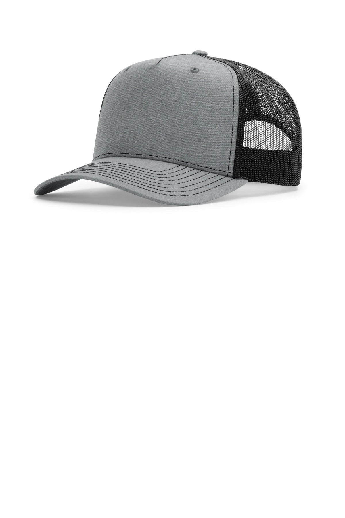 Richardson Five-Panel Champ Trucker 112FPC - Heather Grey/Black