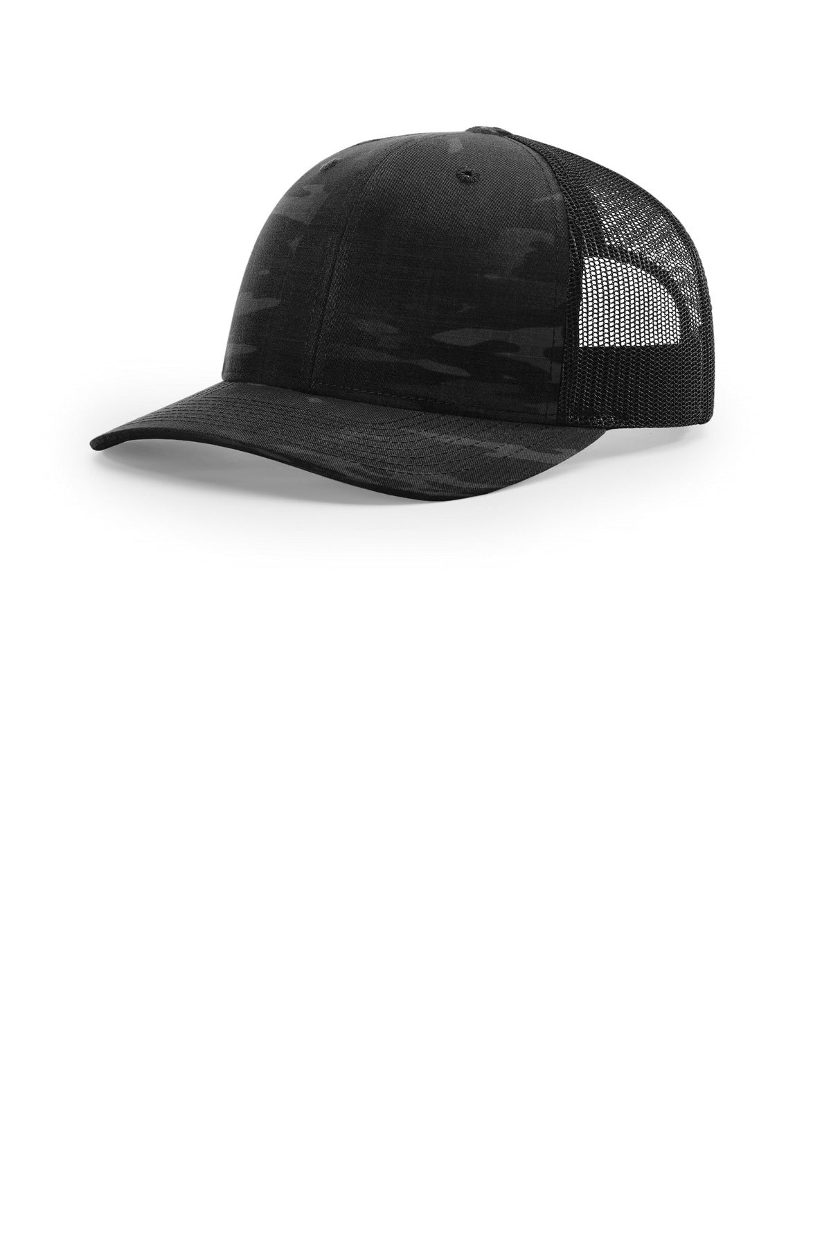 Richardson Printed Tactical Trucker 112PT - Multicam Black/Black