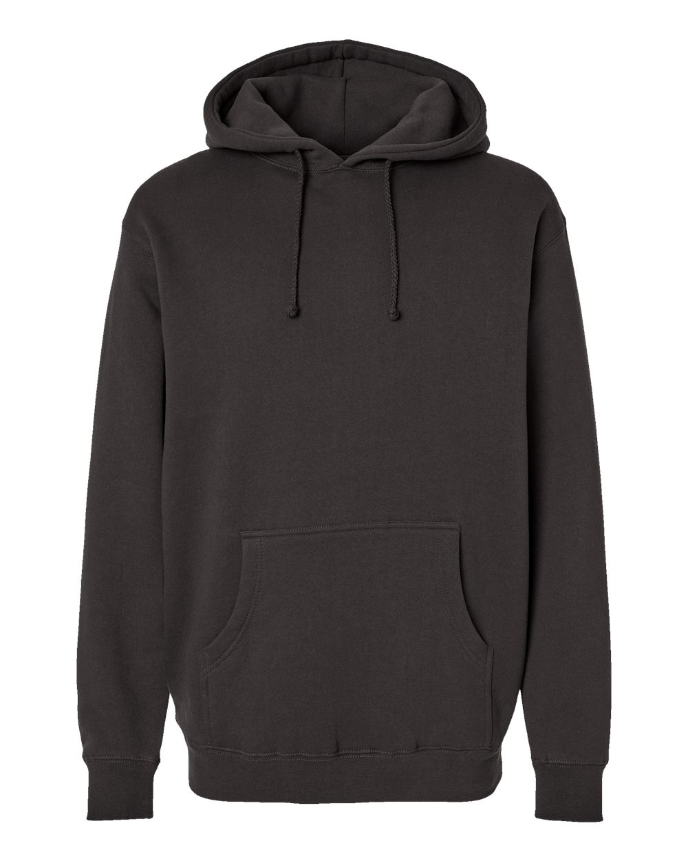 Independent Trading Co. Heavyweight Hooded Sweatshirt IND4000 in Asphalt