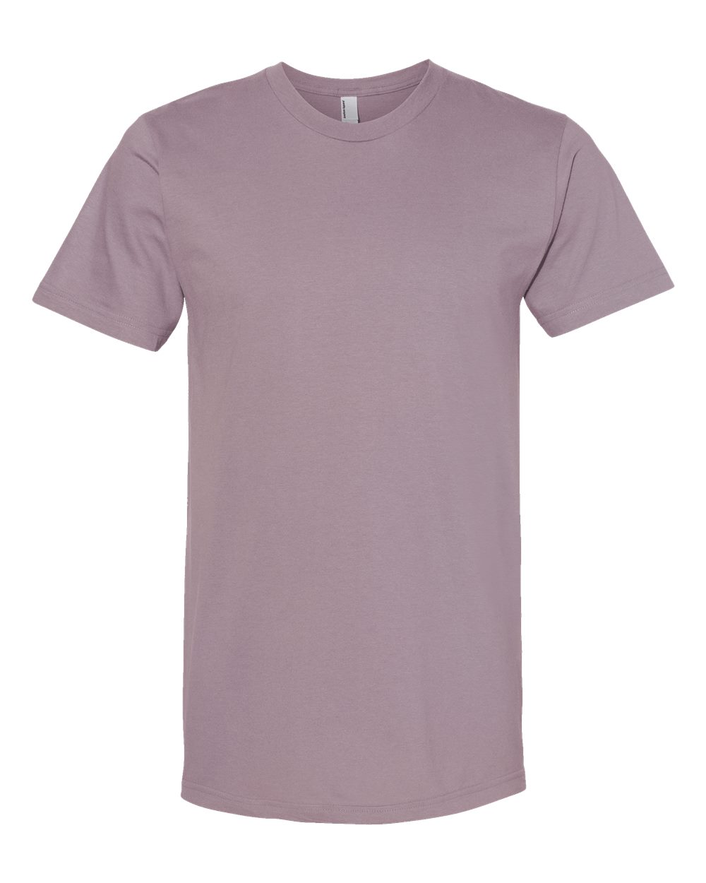 American Apparel 2001 Fine Jersey T-Shirt in Smokey Violet